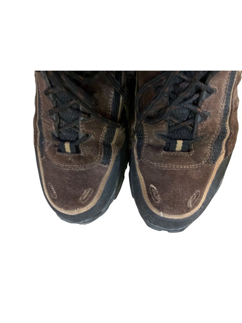 Earth Shoes Border Mens 12 Brown Black Leather Waterproof Hiking Boots 574976 Us - Picture 12 of 14